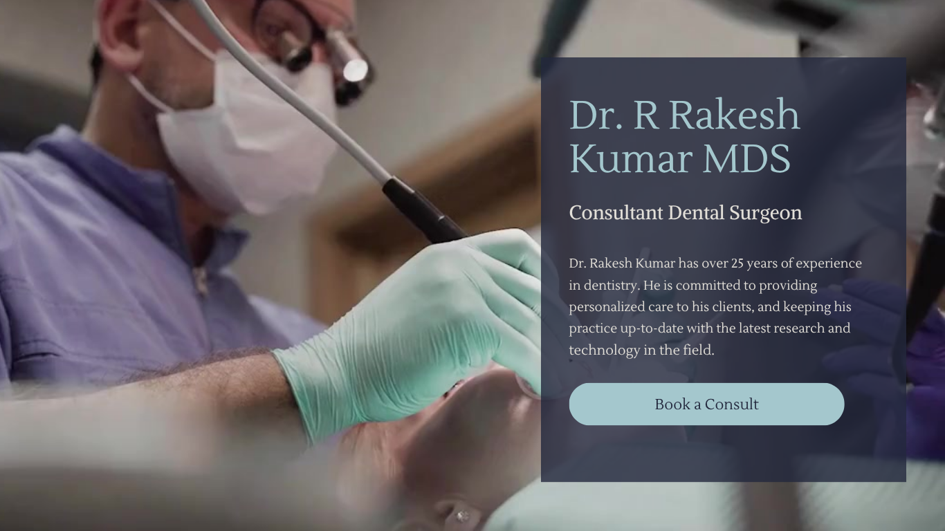 Experienced Dental Surgeon in Upperpally